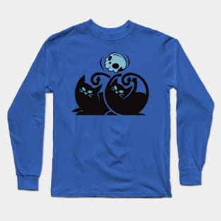 Cats and Skulls Long Sleeve T-Shirt